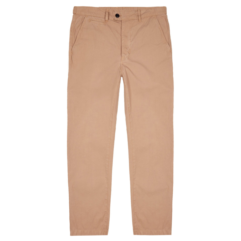 Albam Straight-leg Cotton-ripstop Trousers In Brown