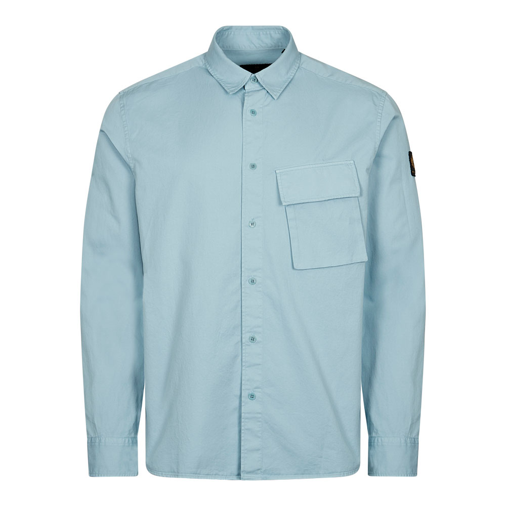 Belstaff Scale Shirt In Blue