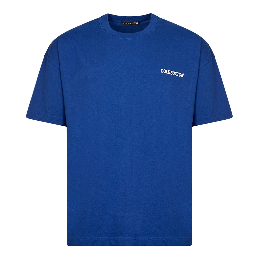 Cole Buxton Sportswear T-shirt In Blue