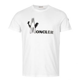 Moncler T-Shirt | 80486 50 8390T 001 White | Aphrodite1994
