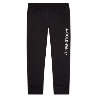 A Cold Wall Logo Sweatpants | Black 