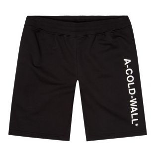 A Cold Wall Logo Sweat Shorts| Black