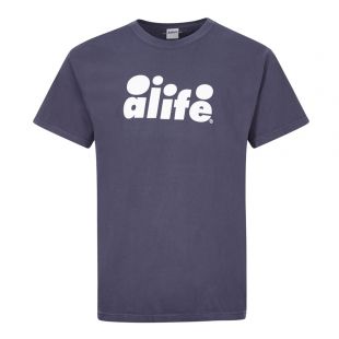 alife t-shirt bubble logo ALISS20 71 navy