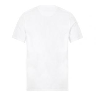 International T-Shirt Logo - White