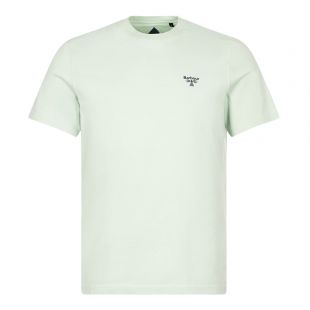 Barbour Beacon T-Shirt Logo | Dusty Mint | Aphrodite
