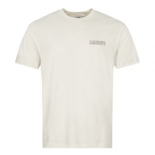 CP Company T-Shirt Reverse Logo | Sandshell