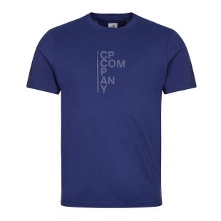 CP Company Raised Logo T-Shirt | Blueprint