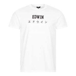 Edwin T Shirt Japanese Logo | IO25018 02 67 03 in White