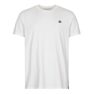 Moose Knuckles Classic Logo Tee | White