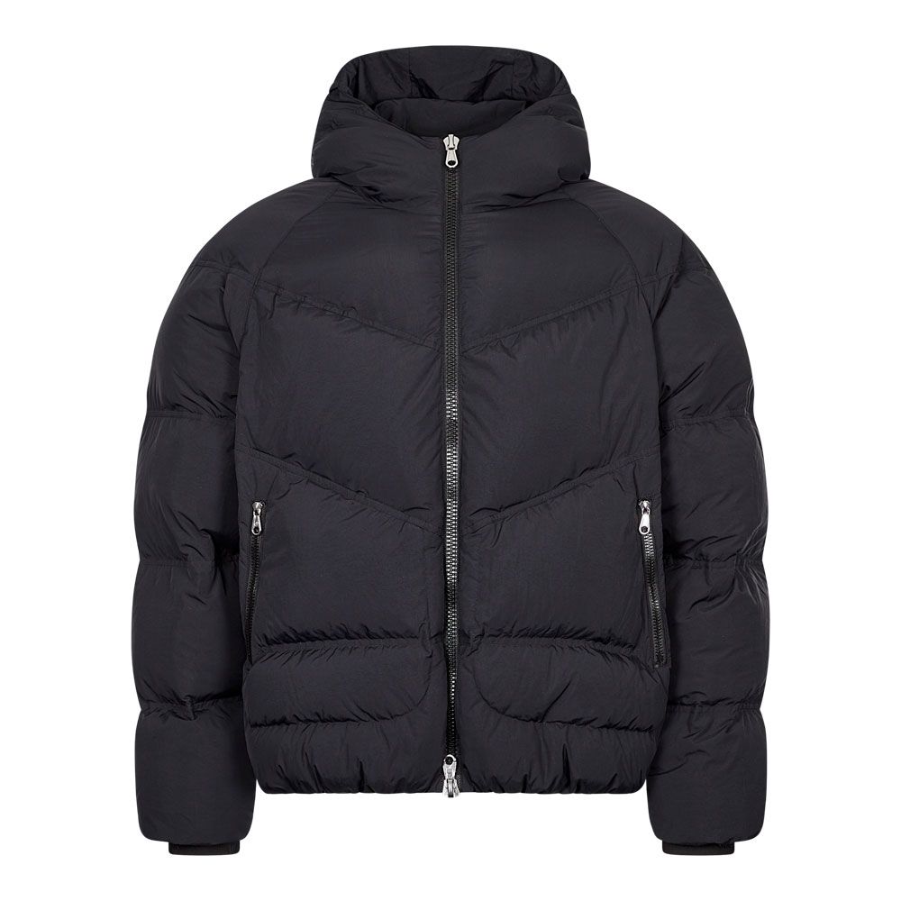 Cole Buxton Hooded Insulated Jacket | Black | Aphrodite 1994