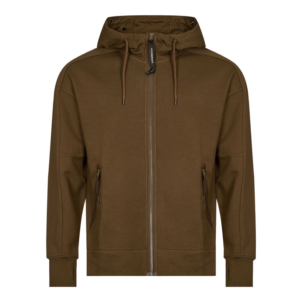 CP Company Goggle Hoodie - Ivy Green | Aphrodite