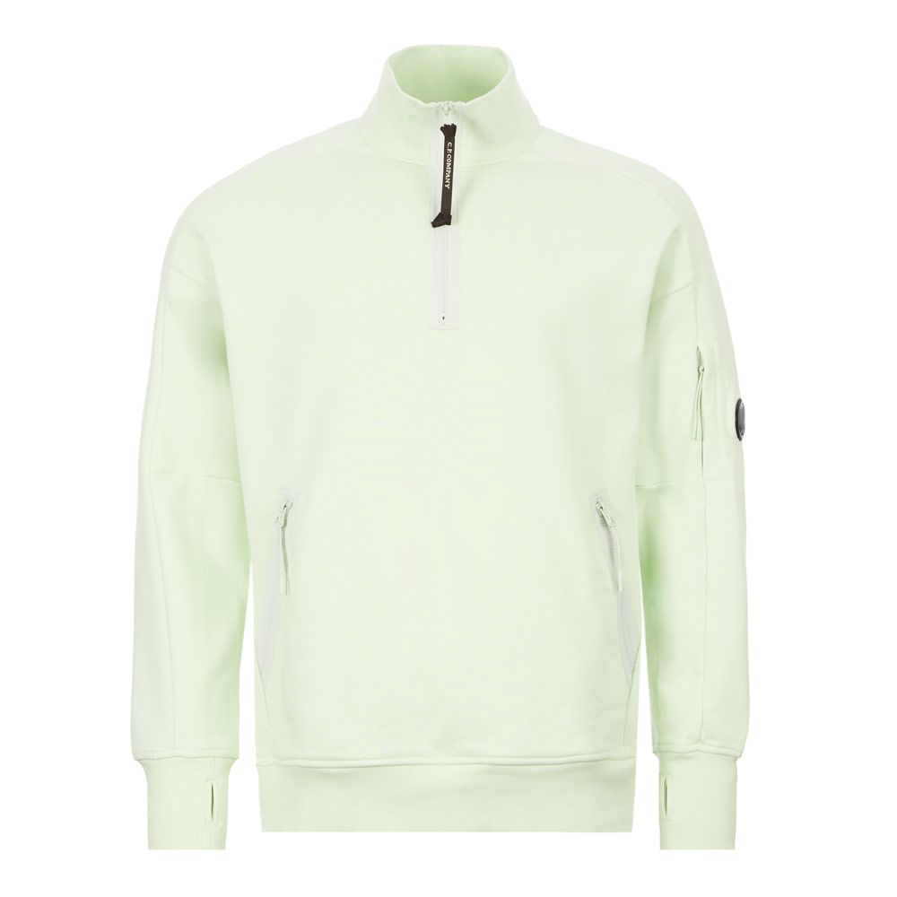 CP Company Sweatshirt Zip | MSS010A 055160W 604 Green | Aphrodite1994