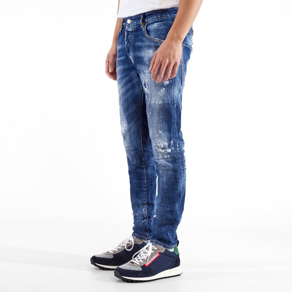 Save 24% Mens Clothing Jeans Skinny jeans DSquared² Denim Skater Jean S74lb0749 S30342 470 Jeans in Blue for Men 