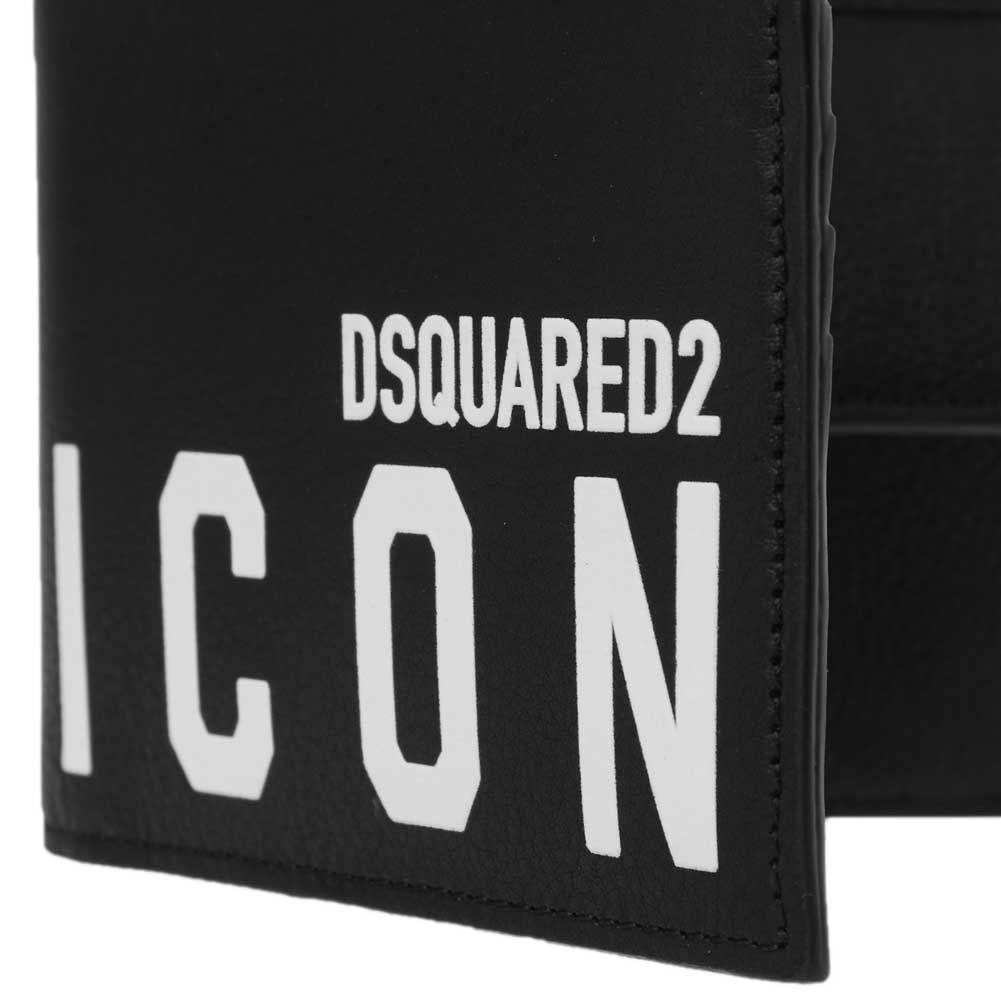 DSquared Icon Wallet | WAM0015 M063 Black | Aphrodite1994