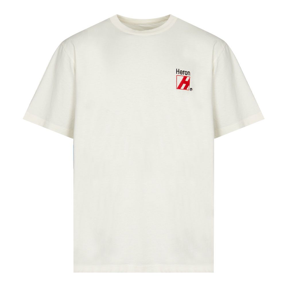 絶賛商品 HERON PRESTON グラフィックTシャツ WHILE | gcvalues.com