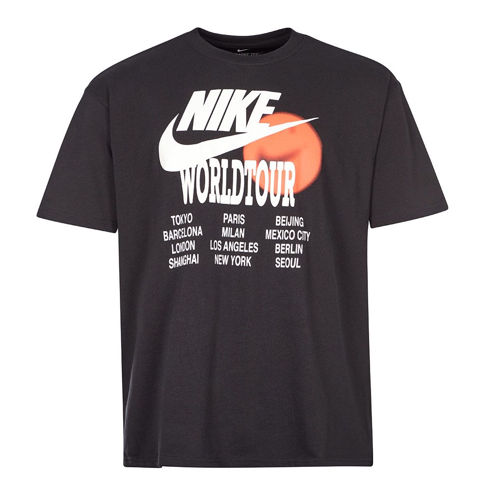 Nike T-Shirt World Tour | Black | Aphrodite
