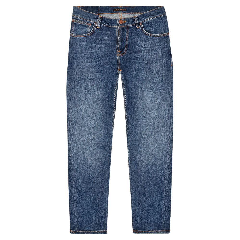 23% di sconto Uomo Jeans da Jeans Nudie Jeans Https://www.trouva.com/it/products/nudie-jeans-navy-tight-terry-steel-jeans-l32Nudie Jeans in Denim da Uomo colore Blu 