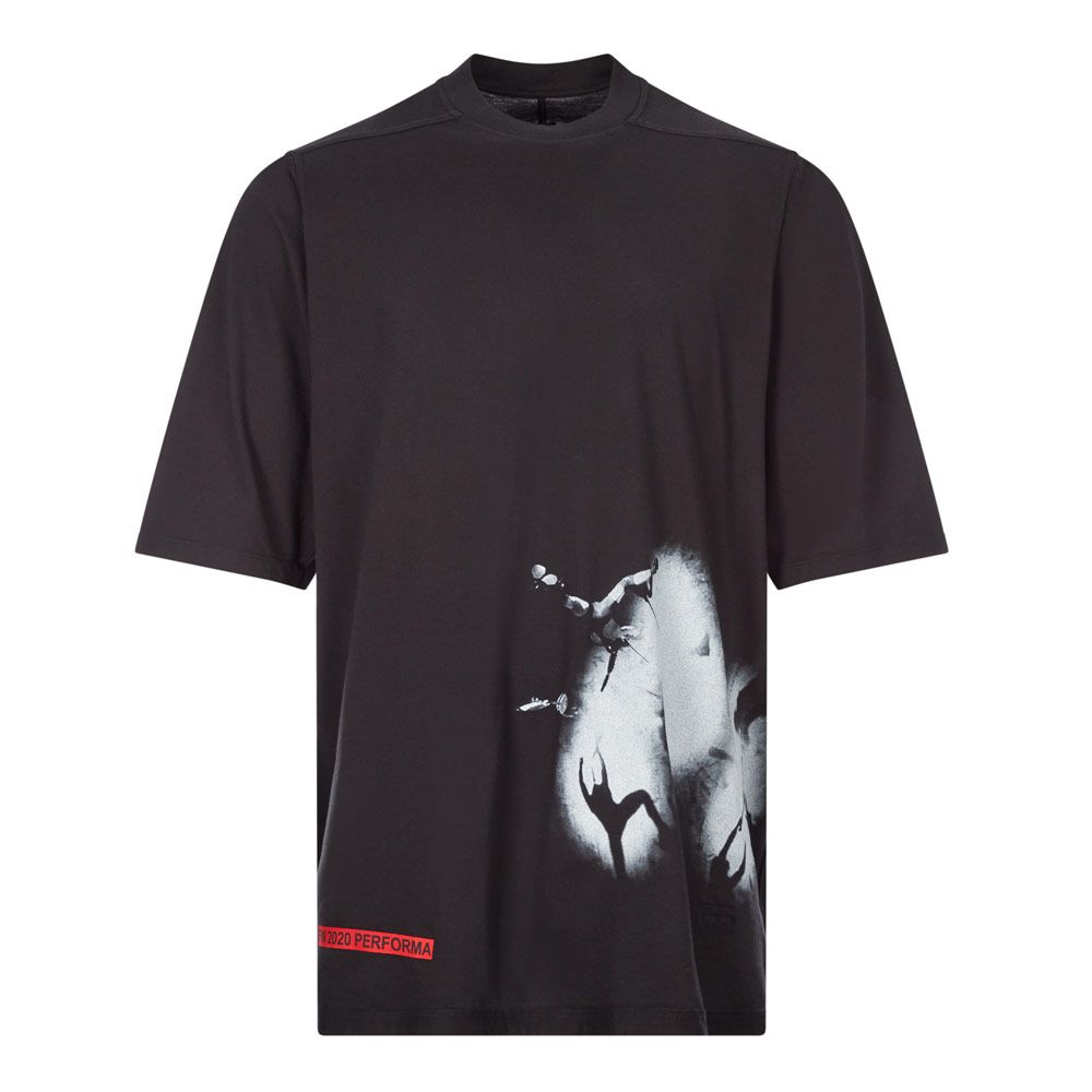 Rick Owens DRKSHDW T-Shirt Jumbo | DU20F1274 RNEP30110 Black | Aphrodi