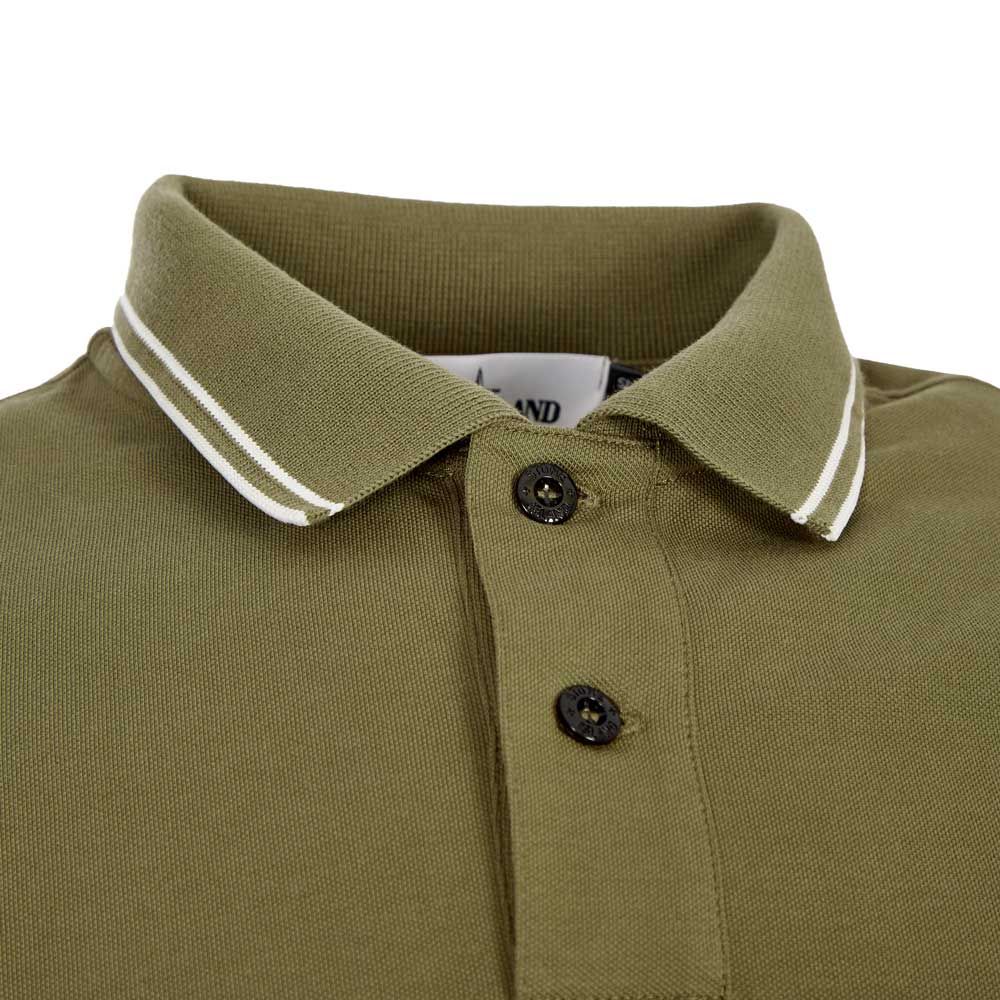 Stone Island AW19/20 Olive Long Sleeved Polo Shirt BNWT Free UK P&P! 