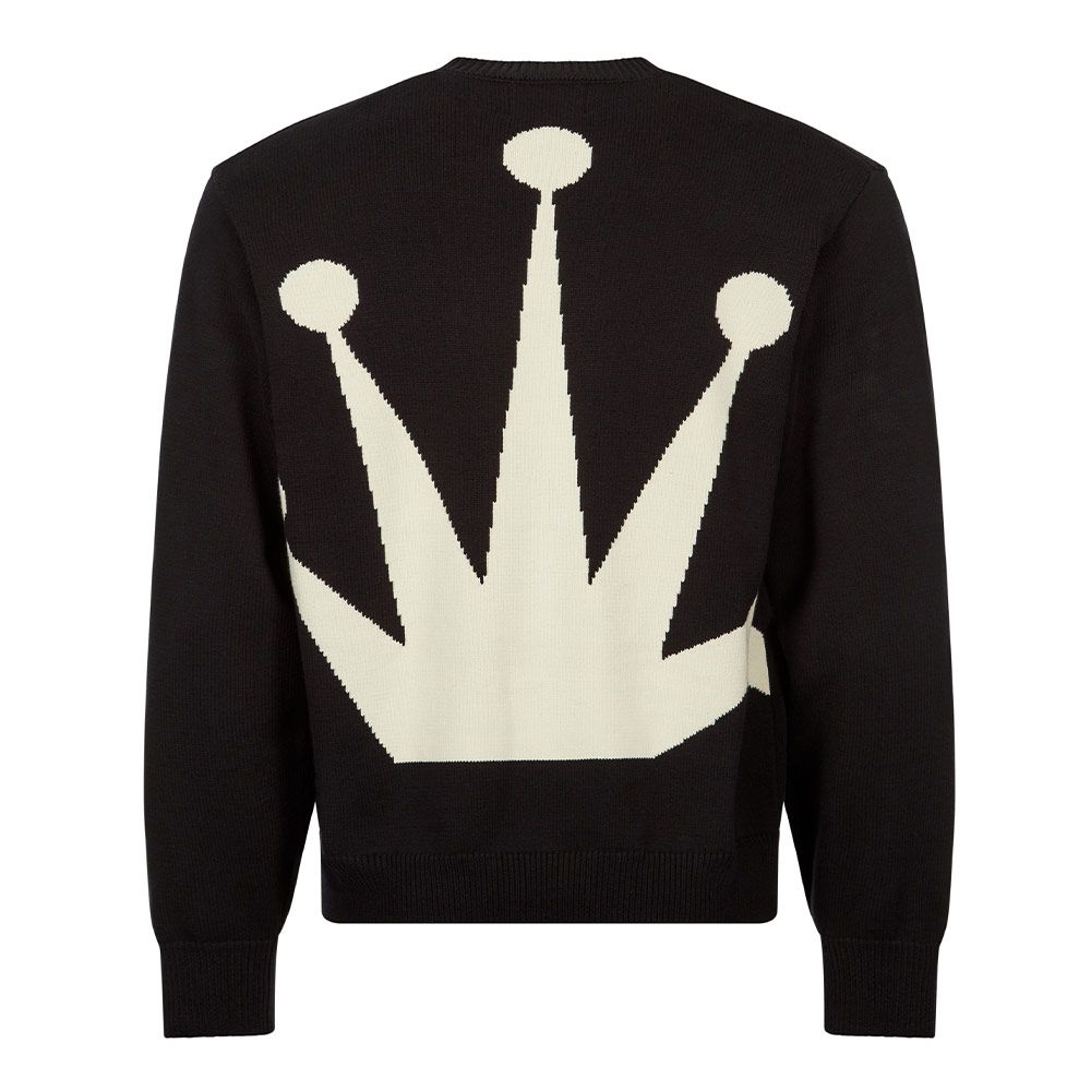 Stussy Bent Crown Sweater | Black | Aphrodite1994