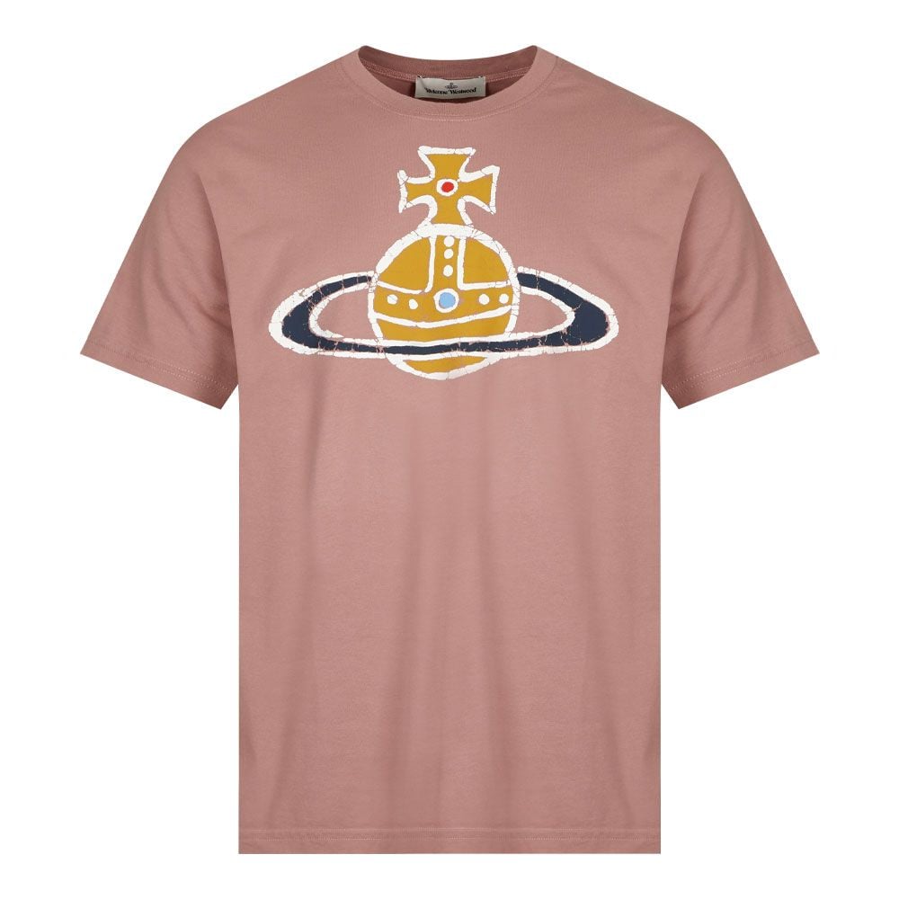 Vivienne Westwood Orb Logo T-Shirt | Burlwood Pink | Aphrodite1994
