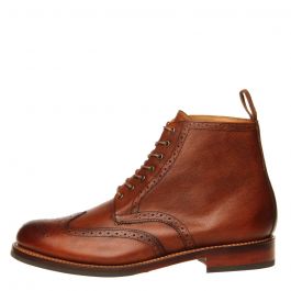 Grenson Sharp Brogue Boots | 111855 Tan 