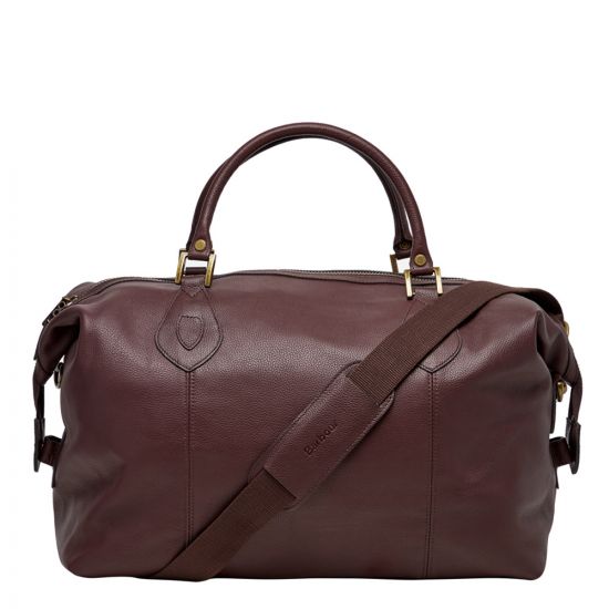 Barbour Bag | Brown Leather Travel Explorer UBA0008BR | Aphrodite1994