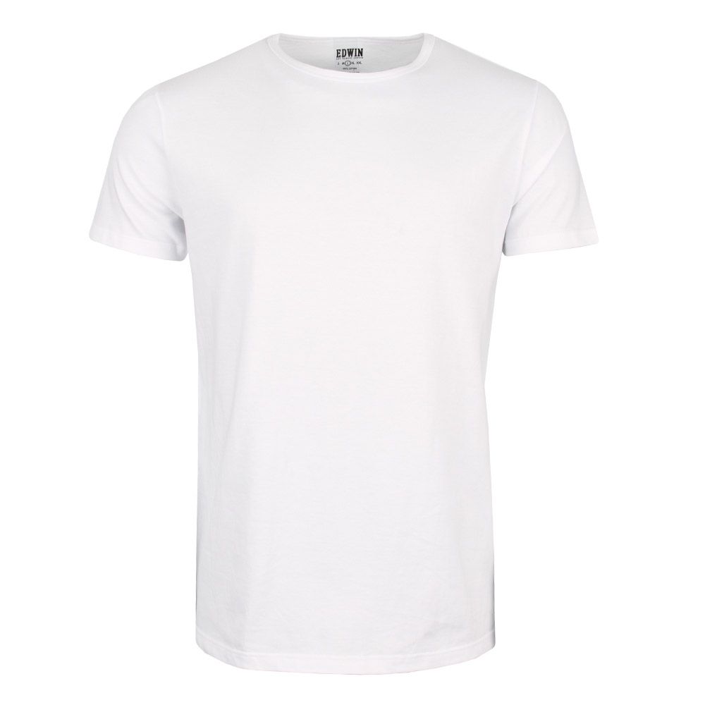 Edwin T Shirts Double Pack | I018344 White | Aphrodite