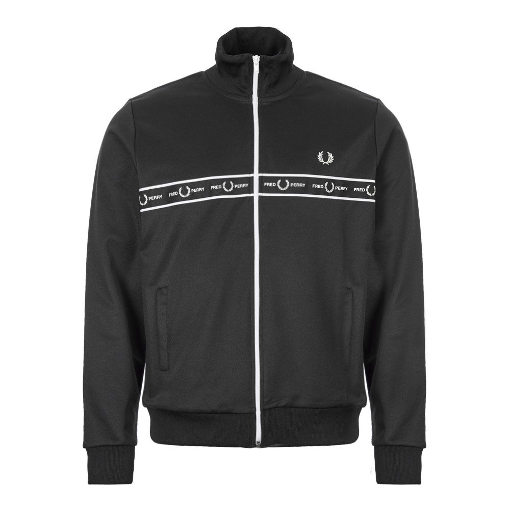 fred perry white track jacket