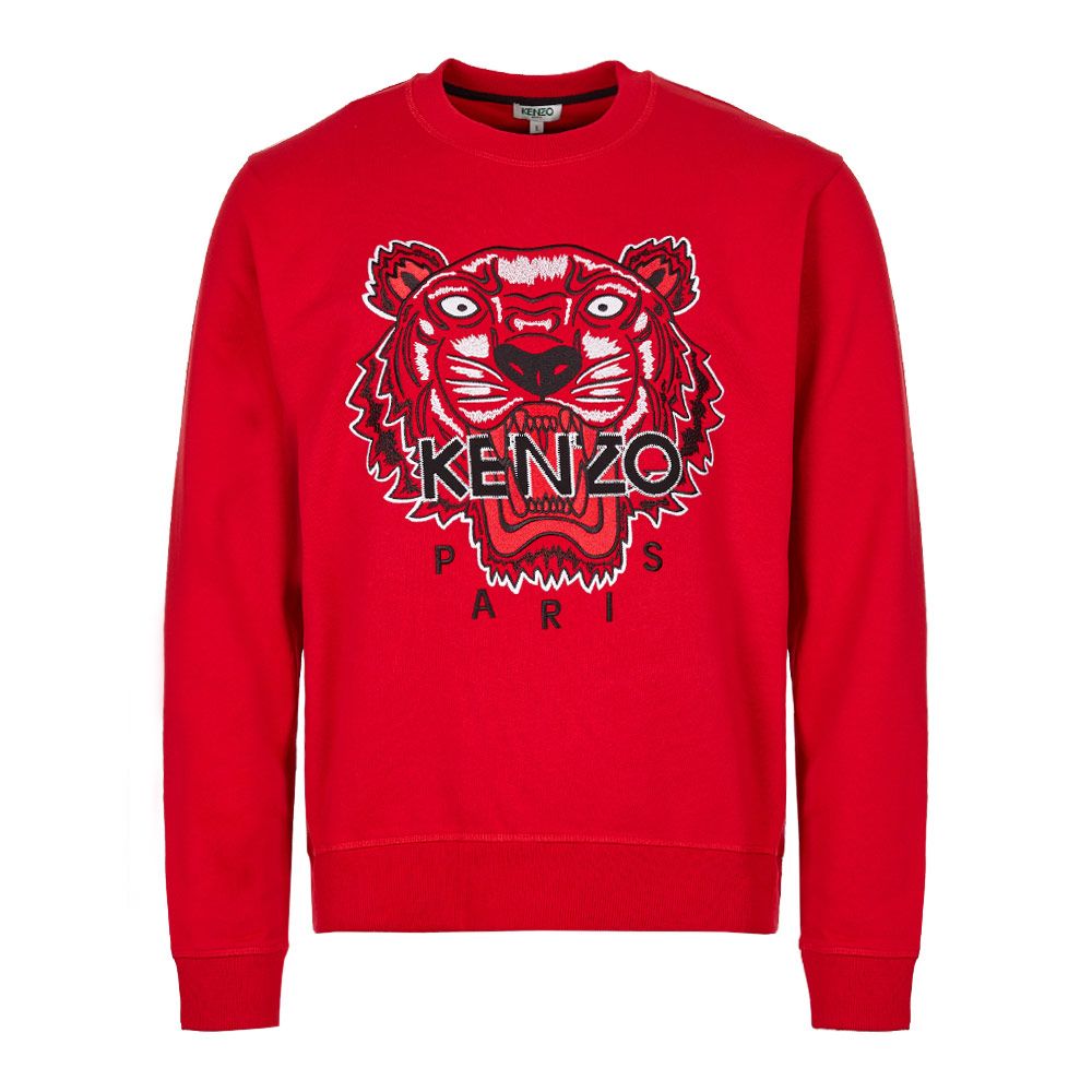 red kenzo jumper