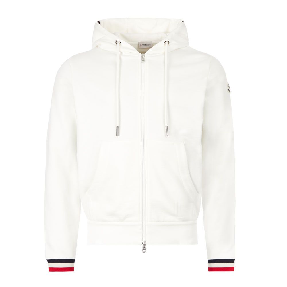 white moncler hoodie