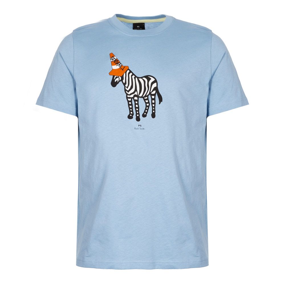 Paul Smith T-Shirt Zebra Cone | M2R O11R AP1536 41A Cobalt Blue | Aphr