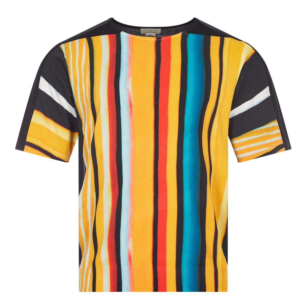 T-Shirt Striped Knitted - Multi