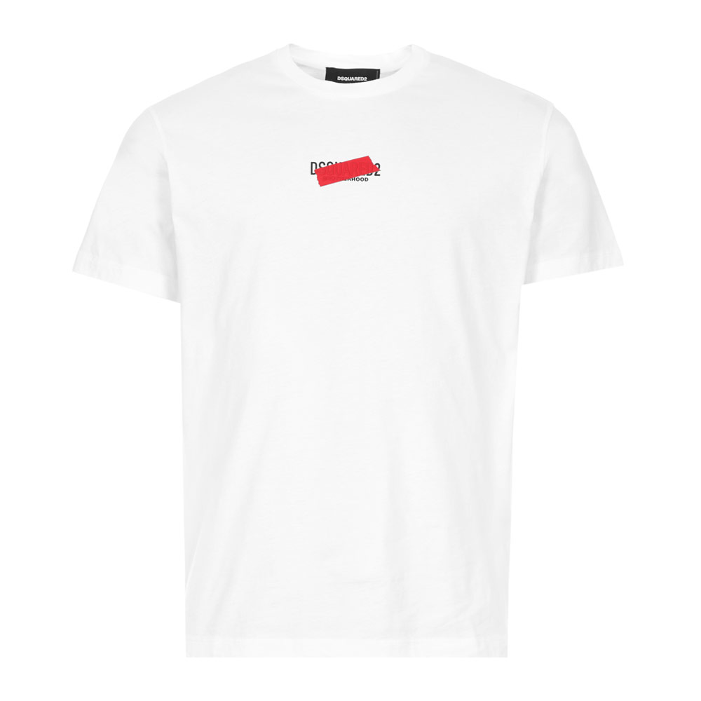 Dsquared2 T-shirt Brotherhood In White