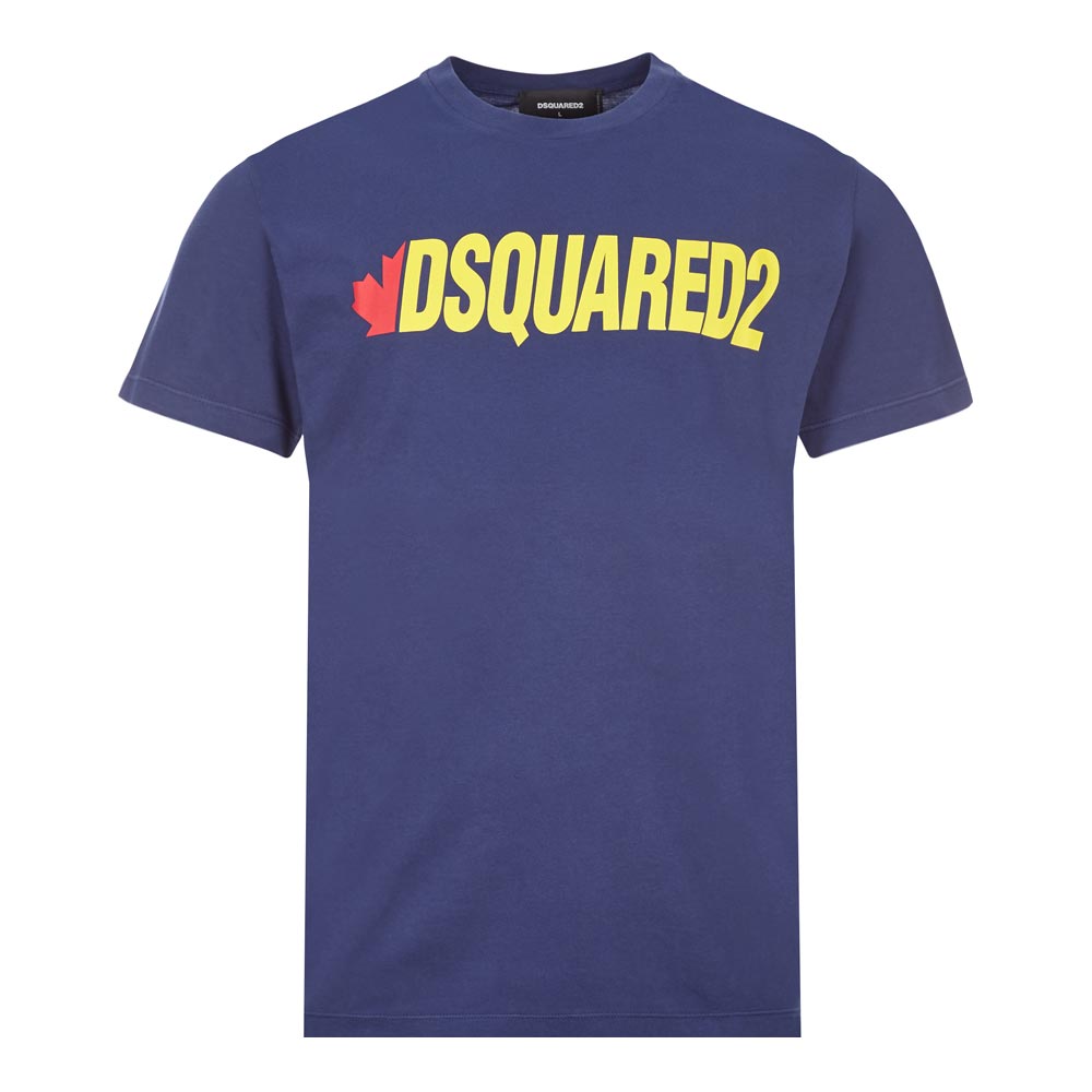 Dsquared2 T-shirt In Navy