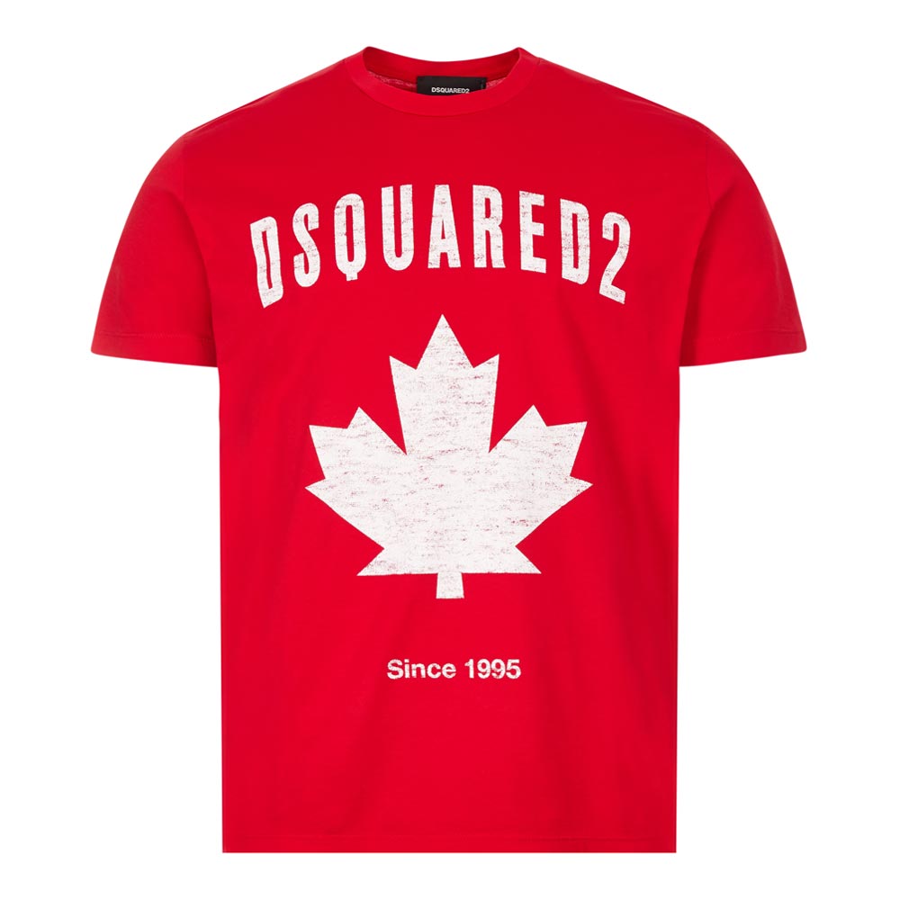 Dsquared2 T-shirt Canada In Red