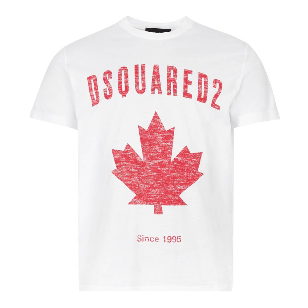 Dsquared2 T-shirt Canada In White