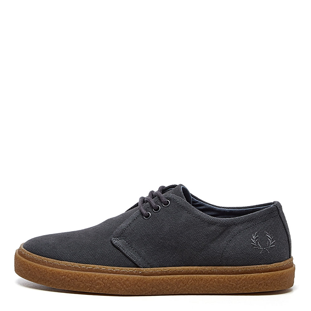 Fred Perry Linden Canvas In Grey