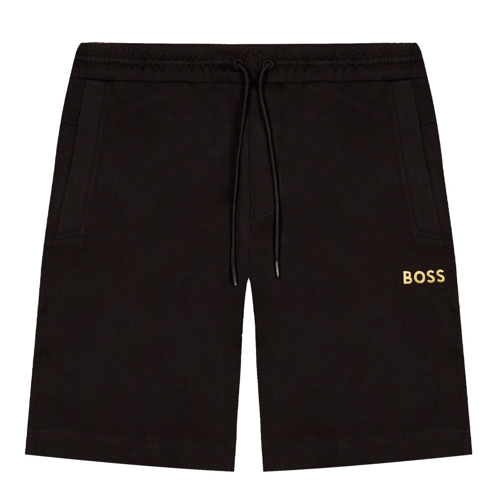 Shop Hugo Boss Headlo 1 Shorts In Black