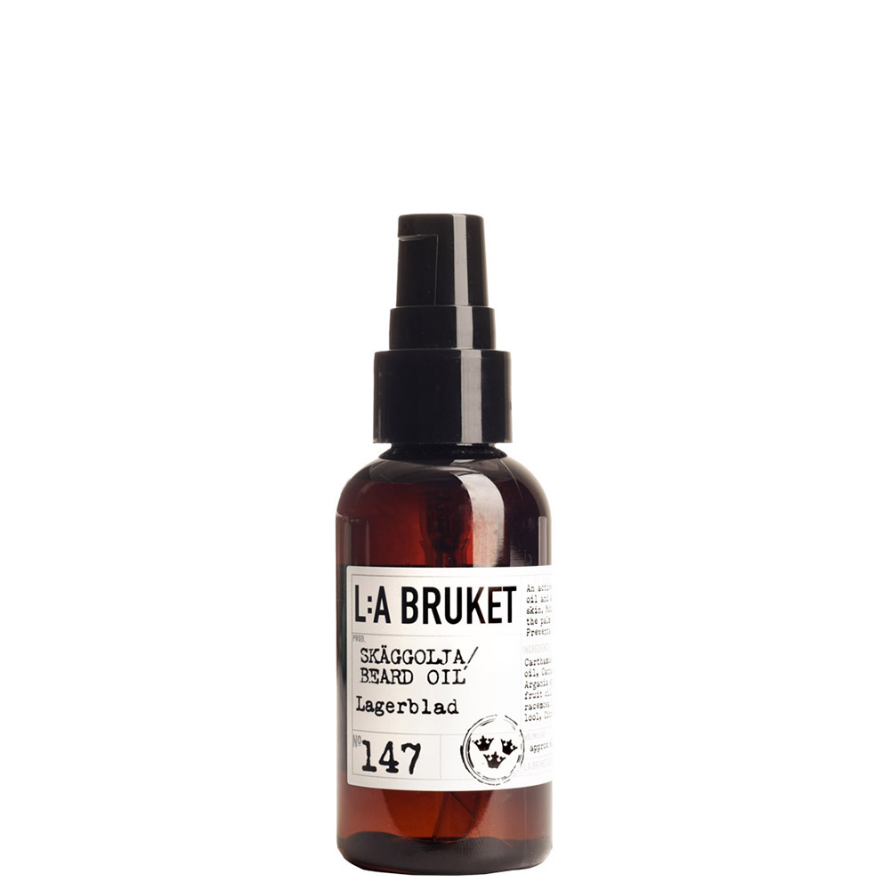 L:a Bruket Beard Oil In Brown