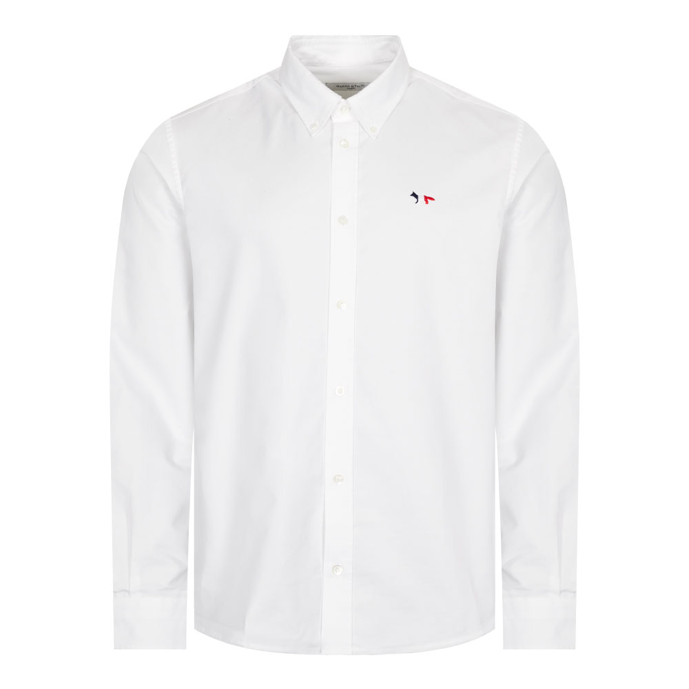 Tricolour Fox Shirt – White