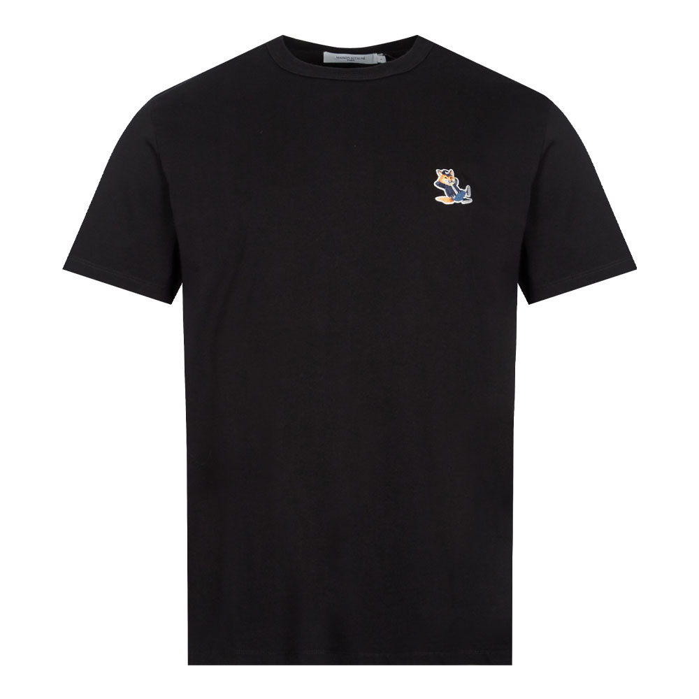Dressed Fox Patch T-Shirt - Black