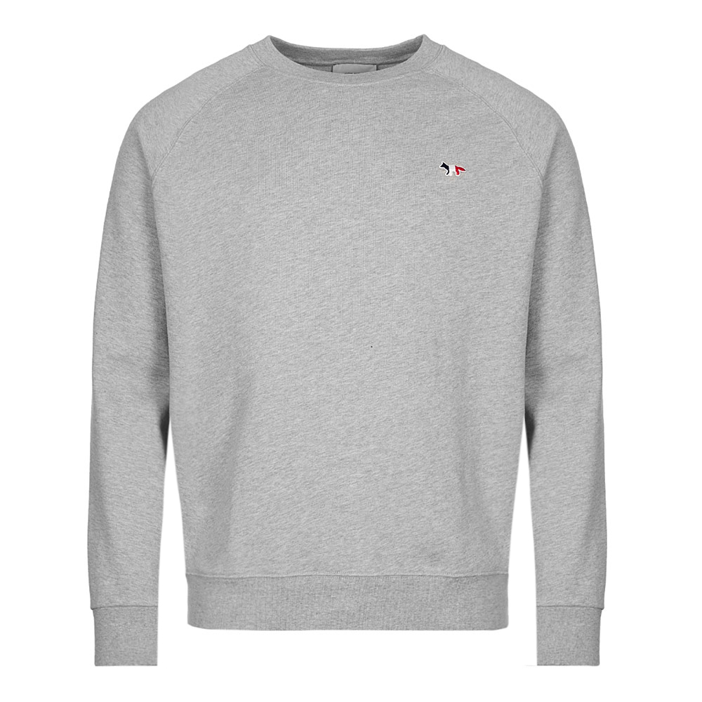 Tricolor Fox Sweatshirt - Grey