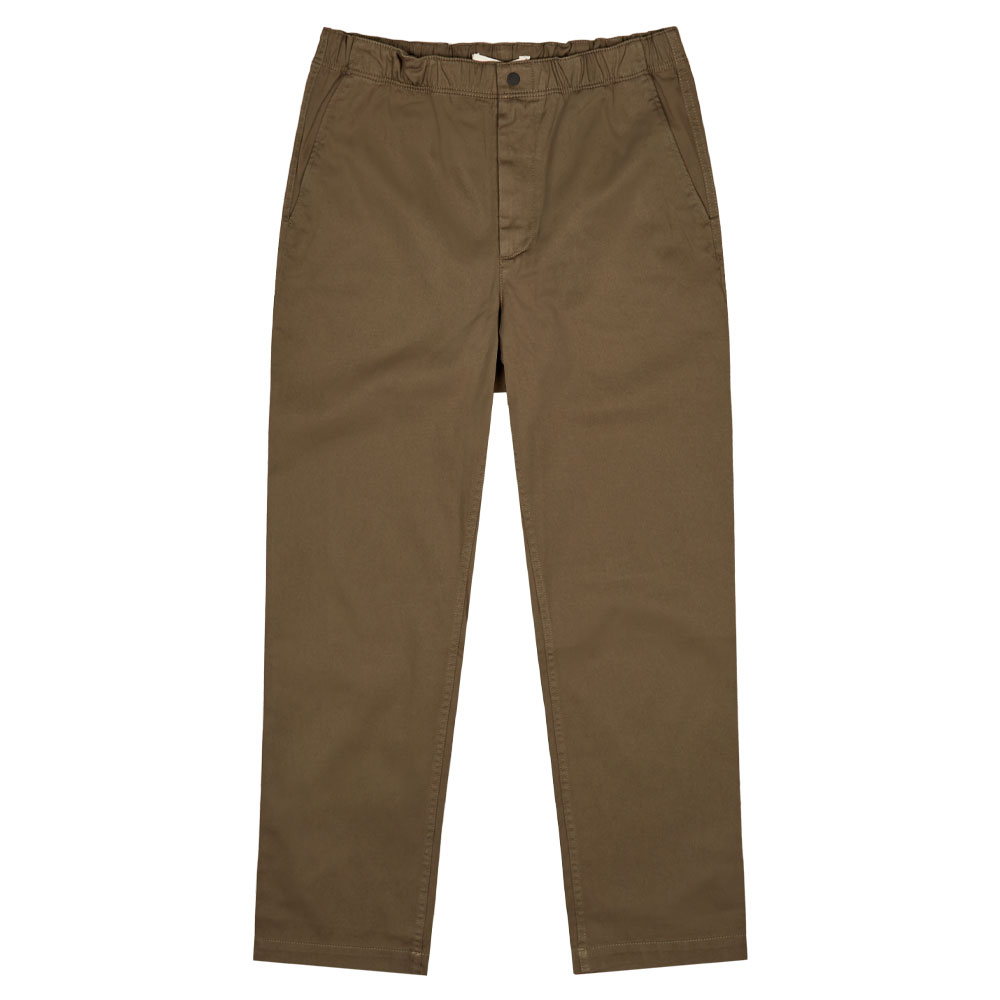 Norse Projects Ezra Light Stretch Trousers In Green