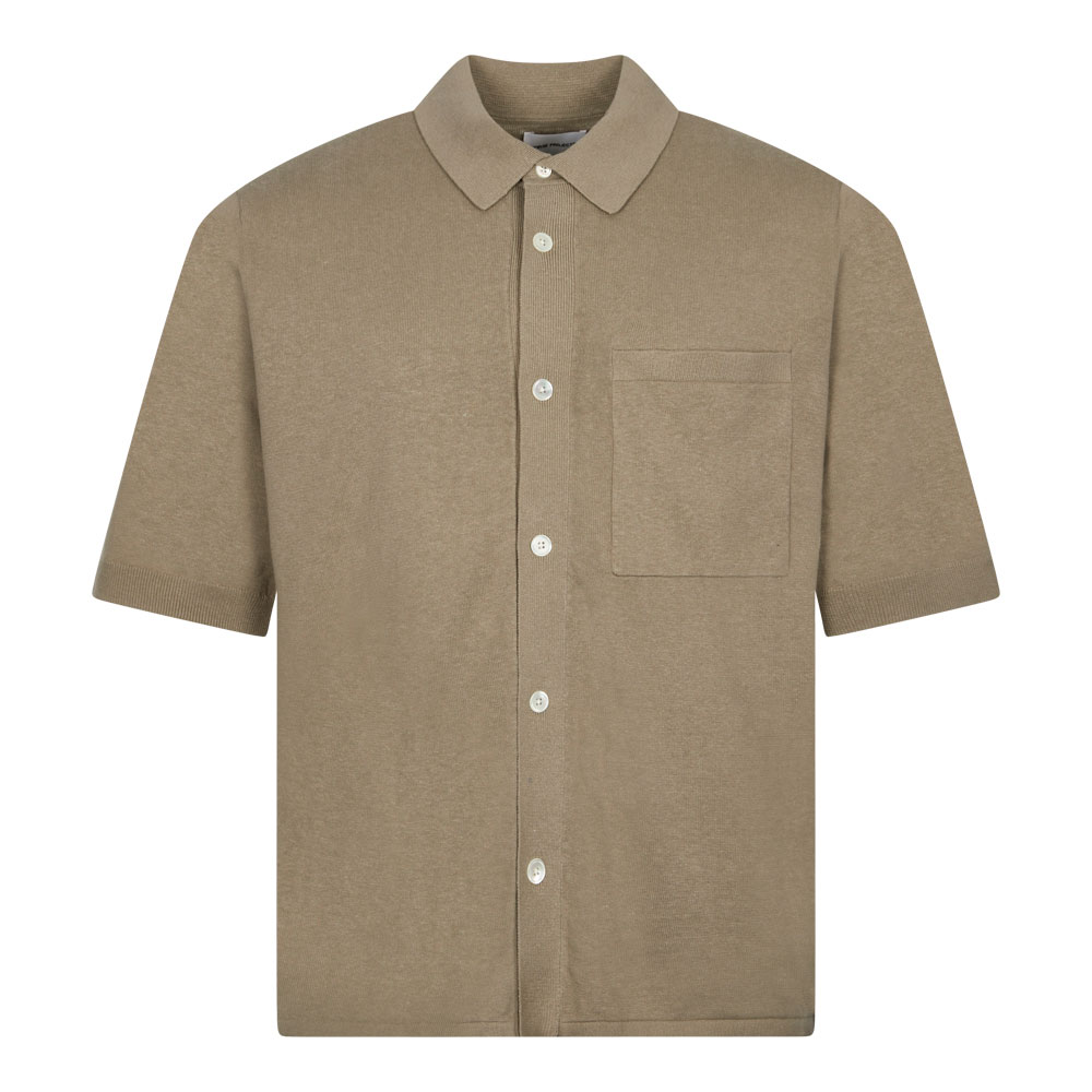 Norse Projects Rollo Cotton-linen Shirt In Beige