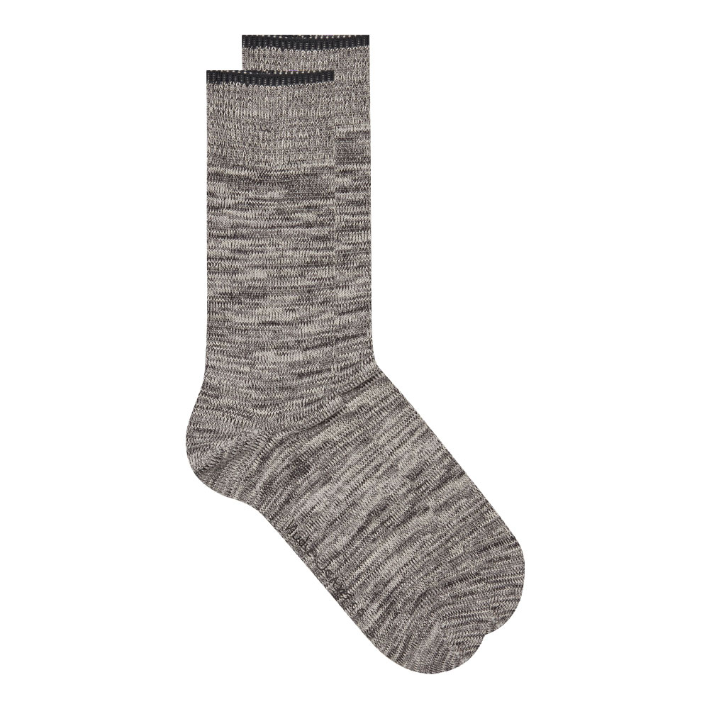 Nudie Jeans Dark Grey Rasmusson Multi Yarn Socks
