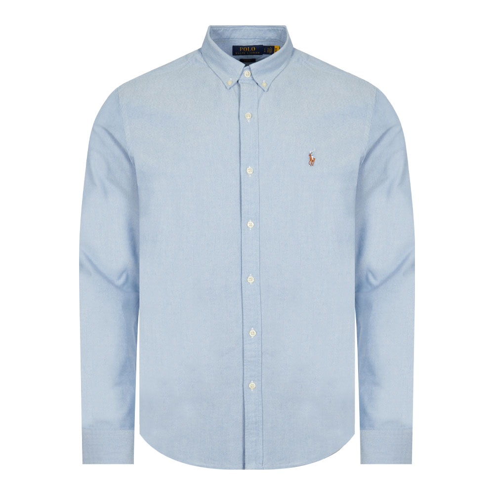 Shop Polo Ralph Lauren Oxford Shirt In Blue