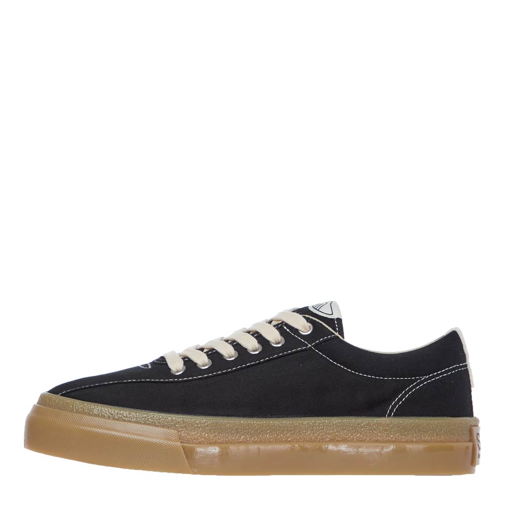 Stepney Workers Club Dellow Canvas Trainers In Black